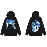 Revenge Hoodie Skull Printed Hoodie