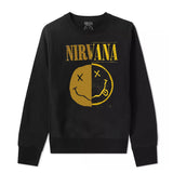 Nirvana Hoodie Rock Sweatshirt Kurt Donald Cobain Punk Loose