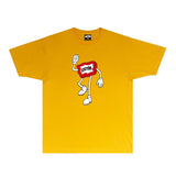 Ice Cream Running Dog T Shirt Loose Printed Audio Rap T-shirt
