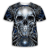 Skull T Shirt Printed Skull