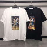Off White T Shirt Summer Arrow Loose Short Sleeve Tshirt Owt