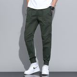 Cuffed Cargo Pants Summer Casual Men's Sports Trousers