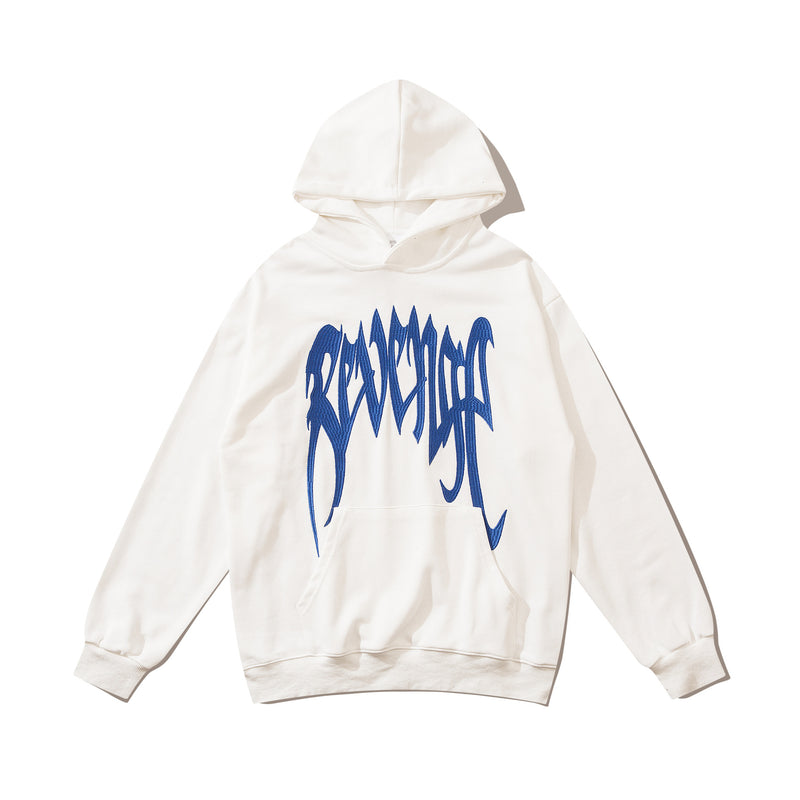 Revenge Hoodie Logo Embroidered Hoodie