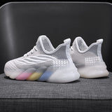 designer Sneaker Shoes Red Fashion Trendy Women's Shoes Four Seasons Mesh Breathable Casual Shoes