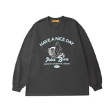 Crew Neck Sweatshirts for Men Men's Autumn Printed Crew Neck Sweatshirt Loose Top