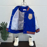 Toddler Boys Jackets Boy's Autumn Coat Baseball Top