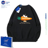 Nasa Children Sweater & Pant Set Nasa Children'S Sweatshirt Suit Two-Piece Set Loose Leisure Sports