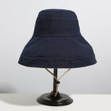 Women Bucket Hat Double-Sided Color Matching Fisherman Big Brim Sunshade
