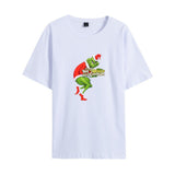 Men and Women Grinch Shirt Casual Loose Short Sleeves T-shirt
