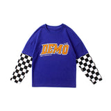 Children Long Sleeve Shirts Autumn Babies' Long Sleeve T-shirt Tops for Boys