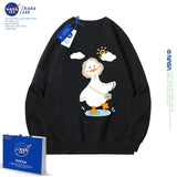 Nasa Children Hoodie Nasa Children'S Round Neck Sweater Girls' Spring And Autumn Loose