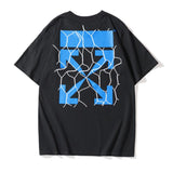 Off White T Shirt Spring And Summer Short Sleeve Printing Design Owt