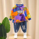Toddler Boys Sweater Boys Sweater Suit Spring and Autumn