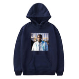 Pop Smoke Hoodies Printed Casual Loose-Fitting Hoodie Sweatshirt