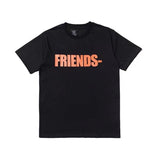 Vlone Printed Loose Hip Hop Shortsleeved Tshirt Hip Hop Men And Women