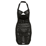 Music Festivals Rave Outfits Dress Spring and Summer Women's Clothing Sexy Mesh Dress for Women