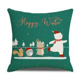 Valentine's Day Pillow Covers 4 Piece Random Styles Together, Christmas Pillow Sofa Cushion Cover