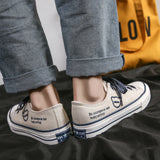 Canvas Shoes Ulzzang Low-Top Canvas Shoes Male Student Board Shoes Trendy Street Shooting Lovers Shoes