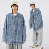 Men Denim Jackets Vintage Denim Jacket Men