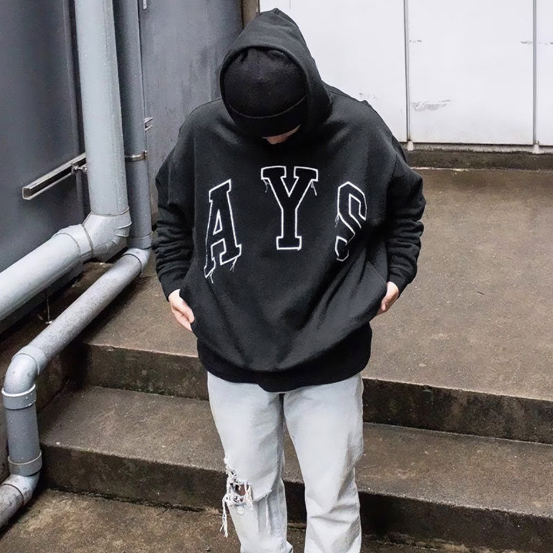 Askyurself Hoodie Hooded Sweater Trendy Loose Casual Hoodie for Men