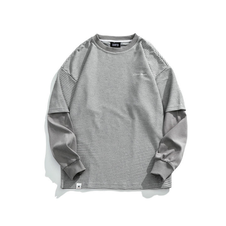 Crew Neck Sweatshirts for Men Men's Autumn round Neck Sweater Men's Loose Casual