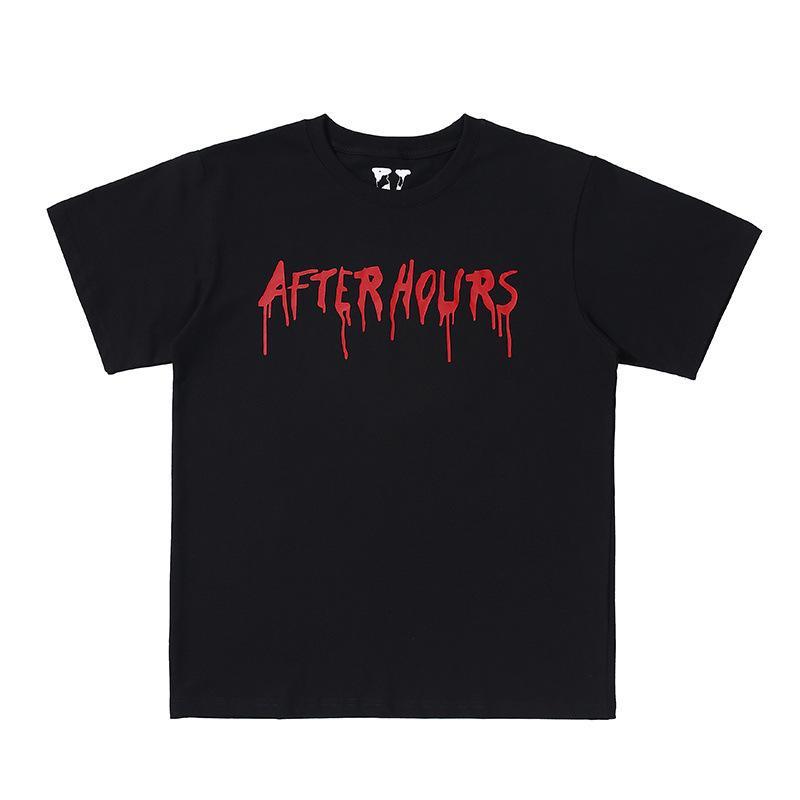 Vlone Summer Clothing Short Sleeve Tshirt Plus Size Retro Sports Men'S Half Sleeve Tee