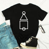 Squid Game Costume Printed Short Sleeve Pullover Short Sleeve T-shirt