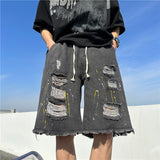 Men Denim Shorts Men's Summer