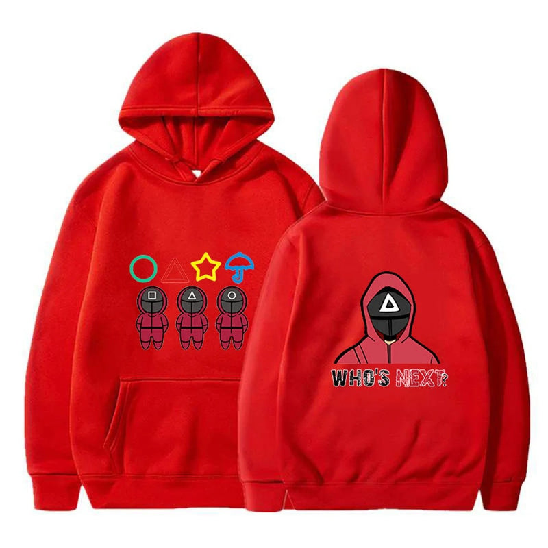 Squid Game Costume Game Hoodie Casual Sports Hooded Sweater