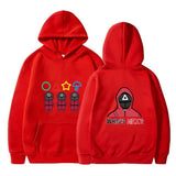 Squid Game Costume Game Hoodie Casual Sports Hooded Sweater