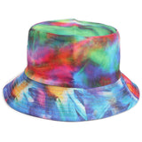 Bucket Hat Fishing Cap Cotton Print Fisherman Hat Printing Bucket Hat Men and Women Outdoor Leisure