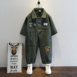 Toddler Boys Jackets Children's Jumpsuit Boys' Workwear
