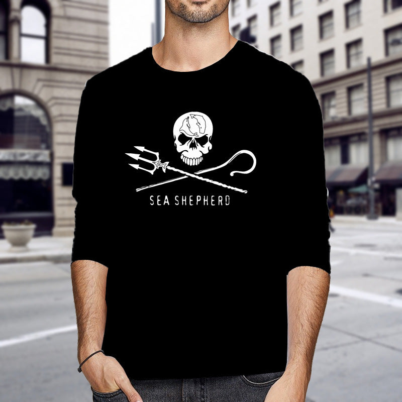Skull Apparel Skull Loose round Neck