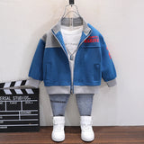 Toddler Boys Jackets Boys' Spring Coat Knitted Sweater Casual Multicolor