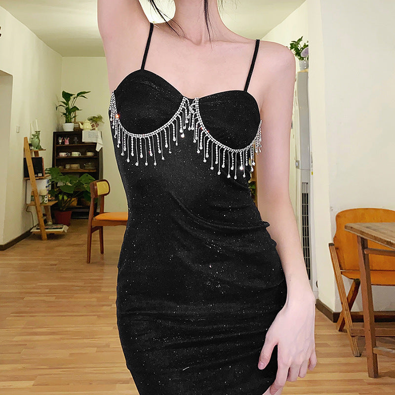 Music Festivals Rave Outfits Dress Summer Women's Fashion Sexy Backless Slim Fit Dress