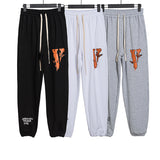 Vlone Pant Butterfly Large V Printed Men And Women Terry Shorts