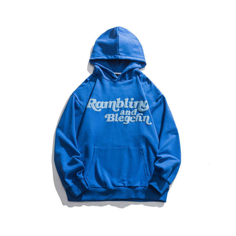Men's Graphic Hoodies Men's Autumn Printed Casual Hooded Sweater Loose Top