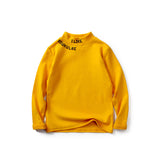 Children Long Sleeve Shirts Autumn and Winter Cotton Long Sleeve Warm T-shirt