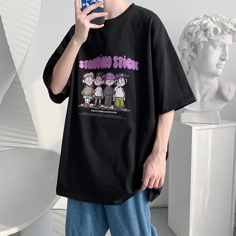 Men T-shirt Printed Half Sleeve Leisure