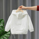 Toddler Boys Sweater Men's Sweater Spring and Autumn Hooded Clothes