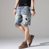 Men Jorts Vintage Shorts Men's Summer Thin Casual