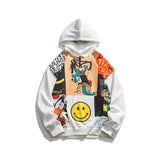 Men's Graphic Hoodies Men's Autumn Clothing Cartoon Print Sweatshirt Men's