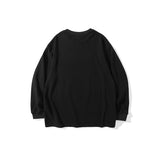 Man Fall Outfits round Neck Sweater Men's and Women's Loose Oversize T-shirt
