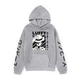 Anime Hoddies One Piece Anime Sweater Straw Hat Luffy Printed Hoodie Autumn Winter Sweater Men