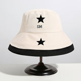 Women Bucket Hat Large Board Brim Face Cover Ultraviolet-Proof