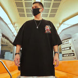 Men T-Shirts Loose Half-Length Sleeves