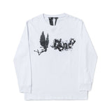 Vlone Sweatshirt Angel Misty Wings Big V Men And Women Loose Long Sleeve