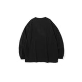 Man Fall Outfits Hip Hop Retro Love Printed Crew Neck Sweatshirt Casual Long-Sleeved Top for Men