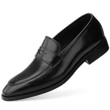 Men's Loafers RelaxedFit SlipOn Loafer Men Shoes Suit Leather Shoes Business Comfortable Fashion Casual