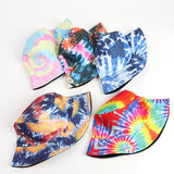 Bucket Hat Fishing Cap Cotton Print Fisherman Hat Cap Men and Women Outdoor